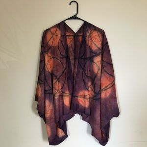 LAST CHANCE!  Raw Silk Shawl